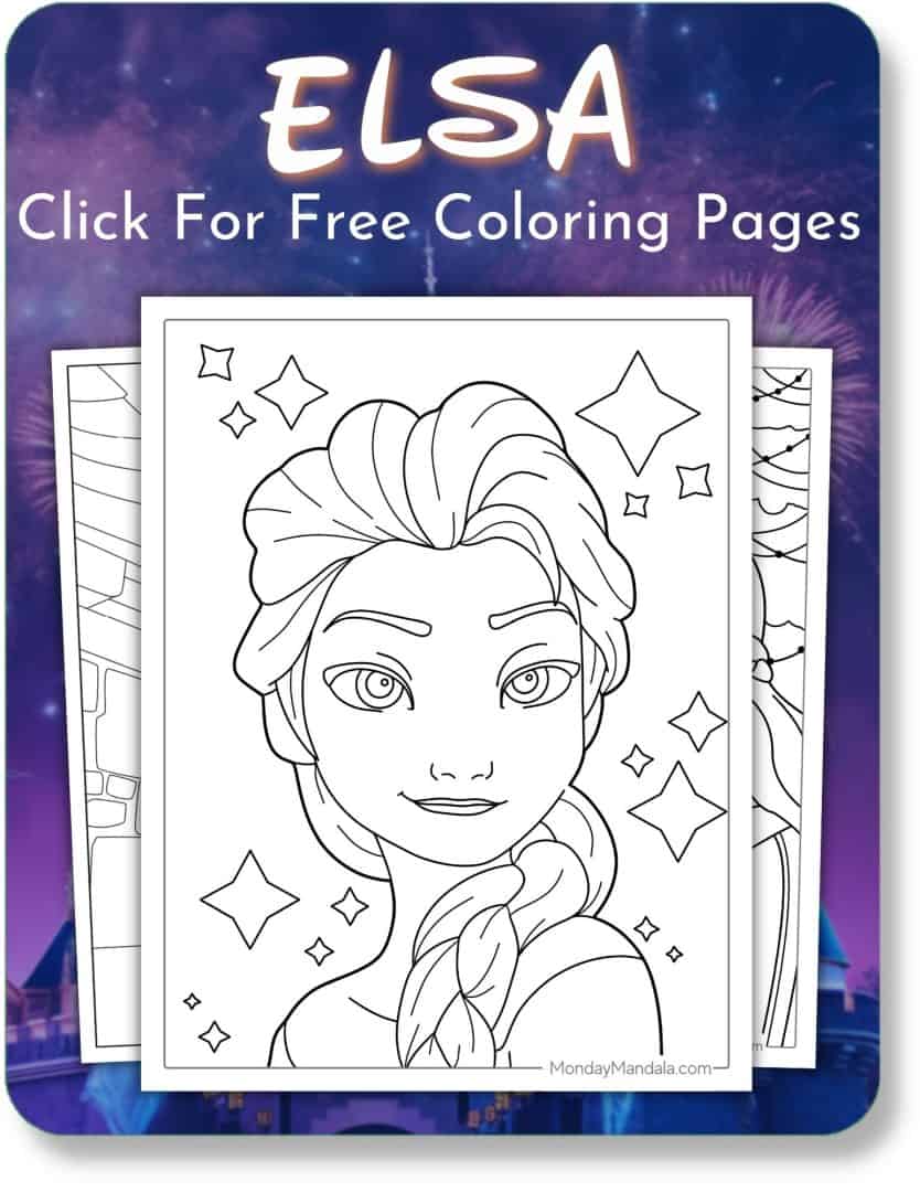 500 Disney Coloring Pages (Free PDF Printables)