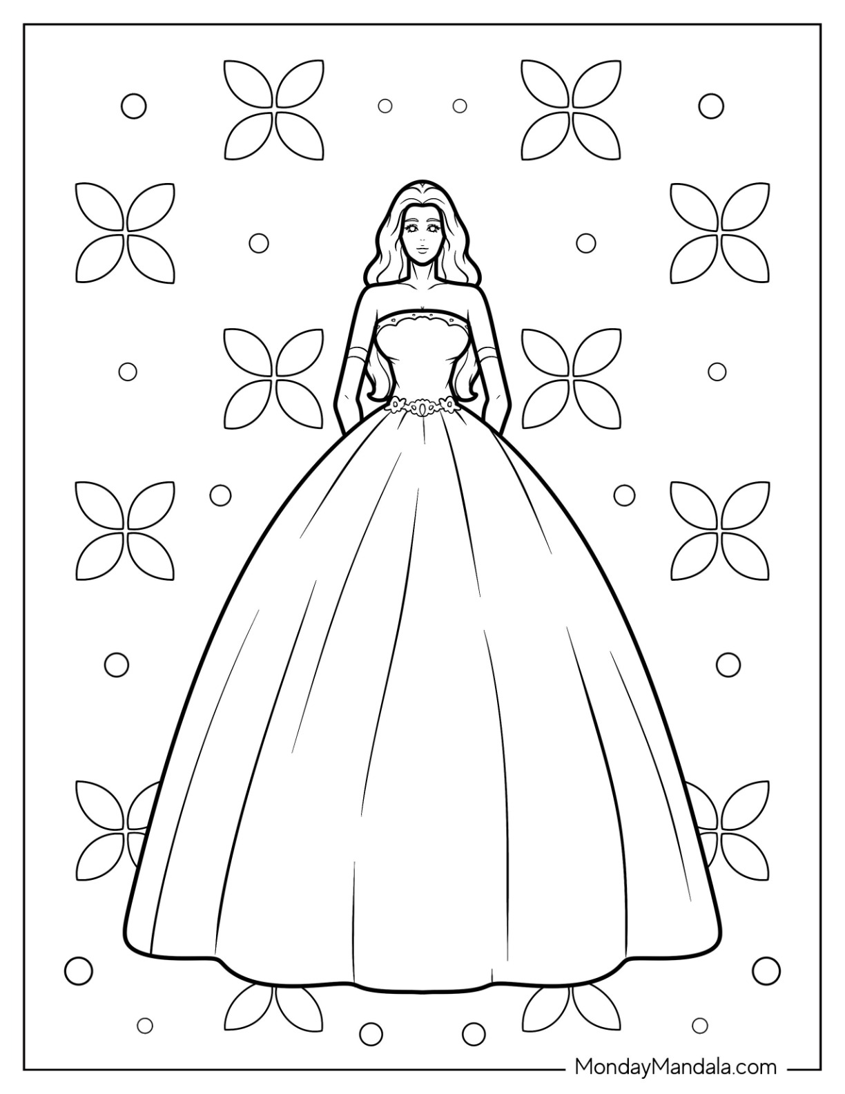 30 Fashion Coloring Pages Free PDF Printables 