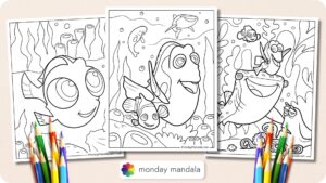 20 Finding Dory Coloring Pages (Free PDF Printables)