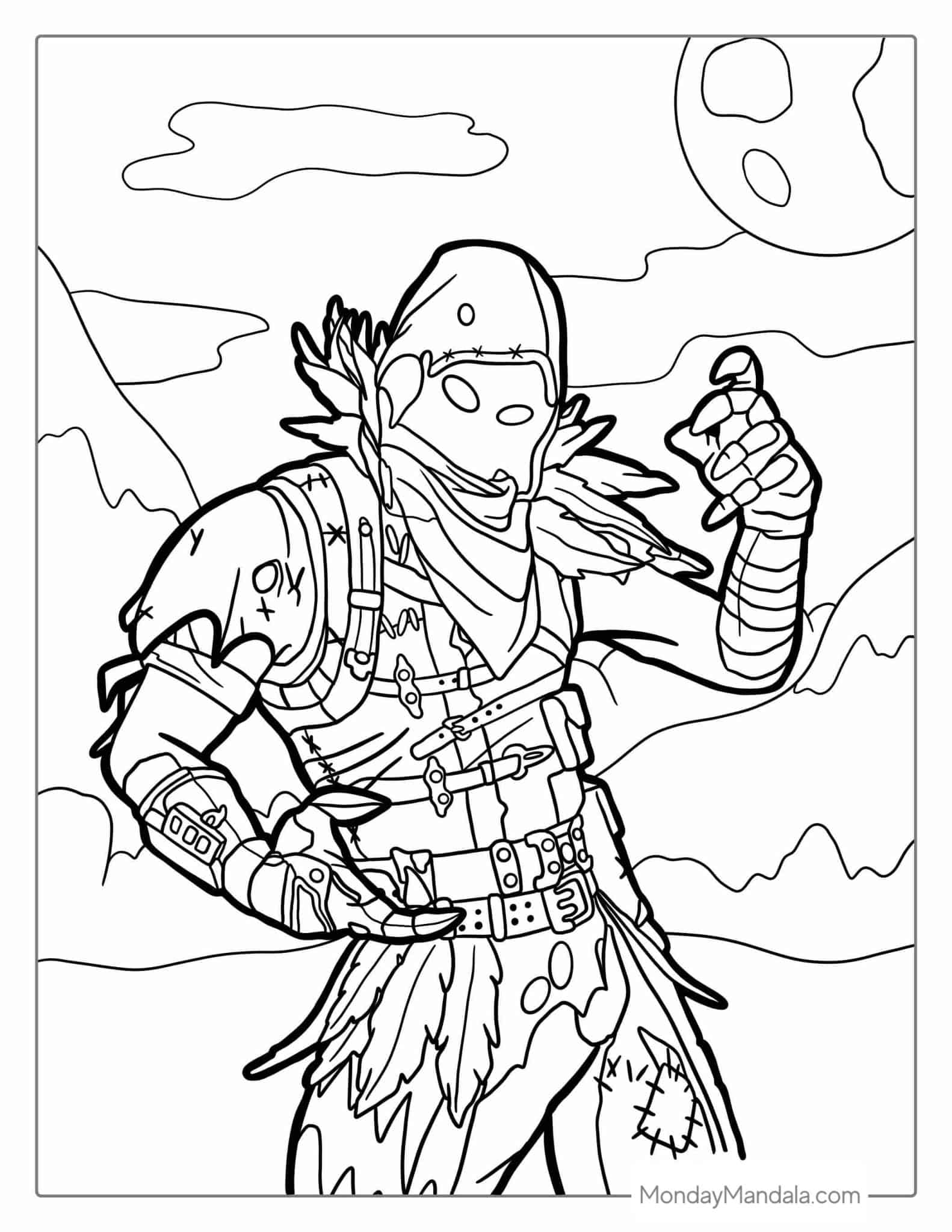 Fortnite Raven Coloring Page Free Download Creative Ideas For Kids Fortnite Raven Coloring Page Free Download Creative Ideas For Kids