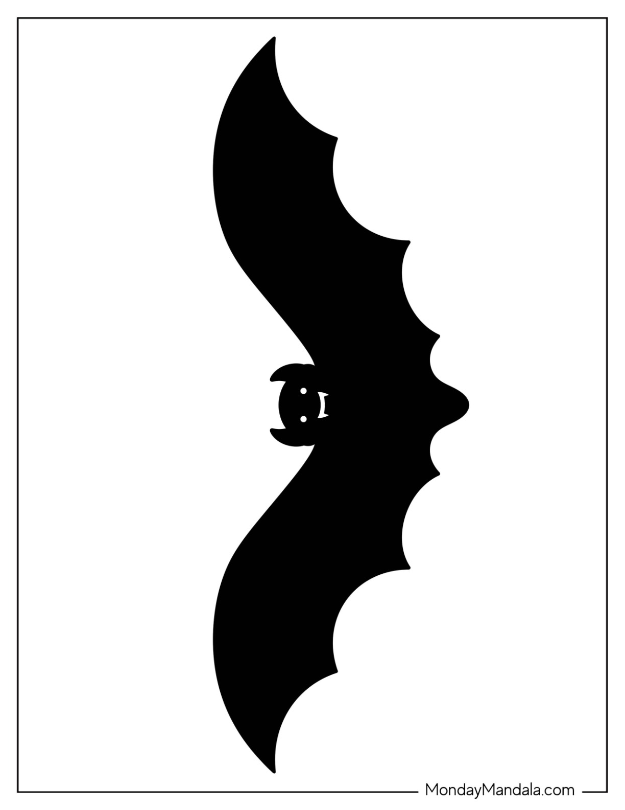 Halloween Bat Template To Print Halloween Bat Template To Print