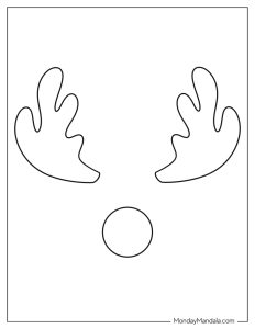 42 Reindeer Templates (Free PDF Printables)