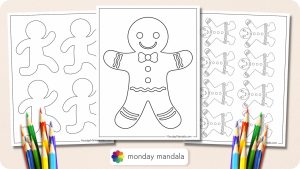 48 Gingerbread Man Templates (Free PDF Printables)