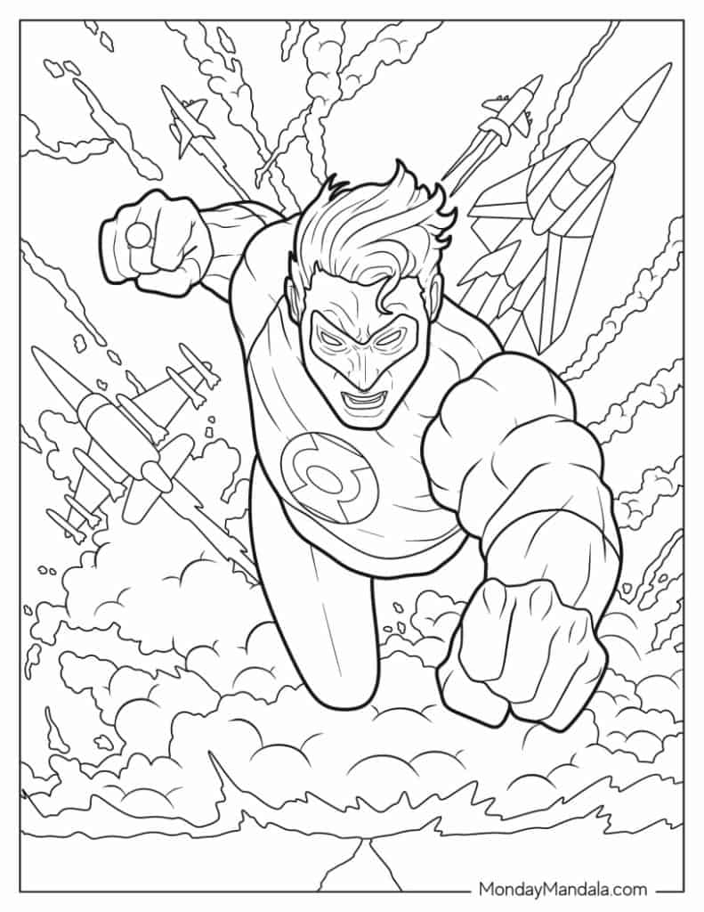 Superhero Colouring Sheet Pdf Superhero Colouring Sheet Pdf