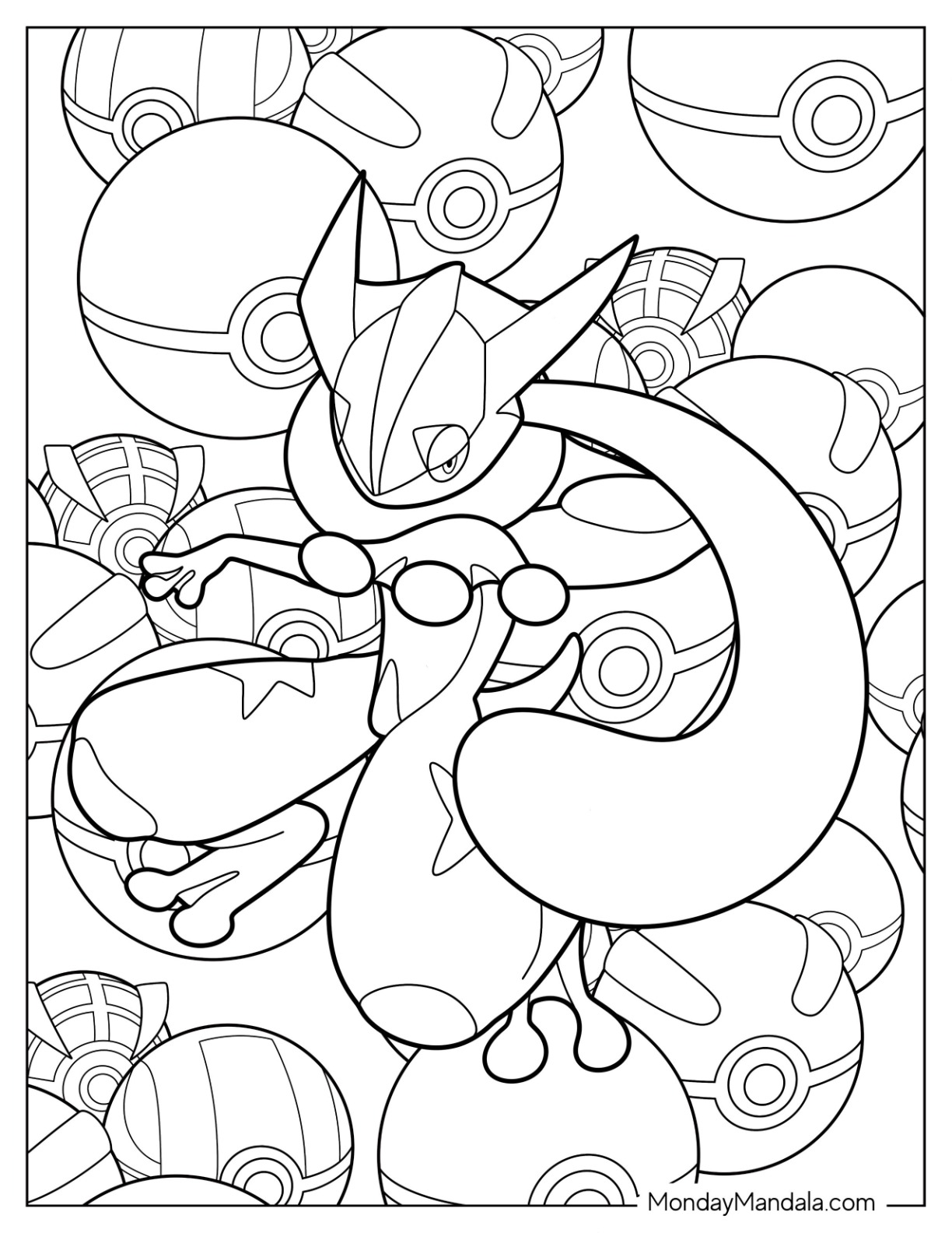Pokemon Kleurplaat M Greninja Greninja Coloring Page Part 2 Free Pokemon Kleurplaat M Greninja Greninja Coloring Page Part 2 Free