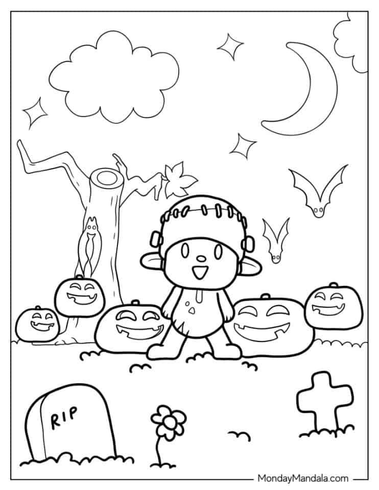 24 Pocoyo Coloring Pages (Free PDF Printables)