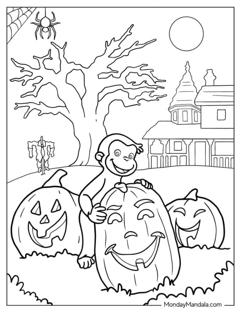 18 Curious George Coloring Pages Free PDF Printables 18 Curious George Coloring Pages Free PDF Printables
