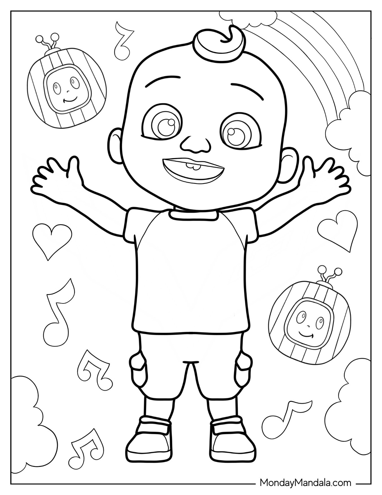 22 CoComelon Coloring Pages Free PDF Printables 22 CoComelon Coloring Pages Free PDF Printables