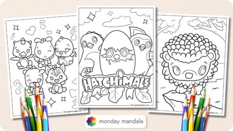 20 Hatchimals Coloring Pages (Free PDF Printables)