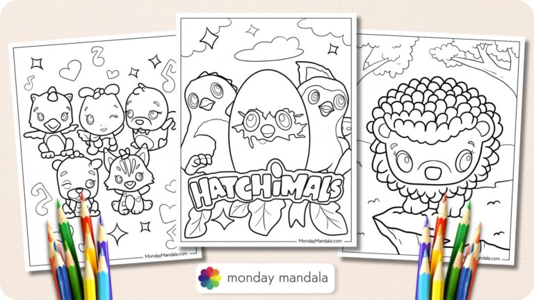 20 Hatchimals Coloring Pages (Free PDF Printables)
