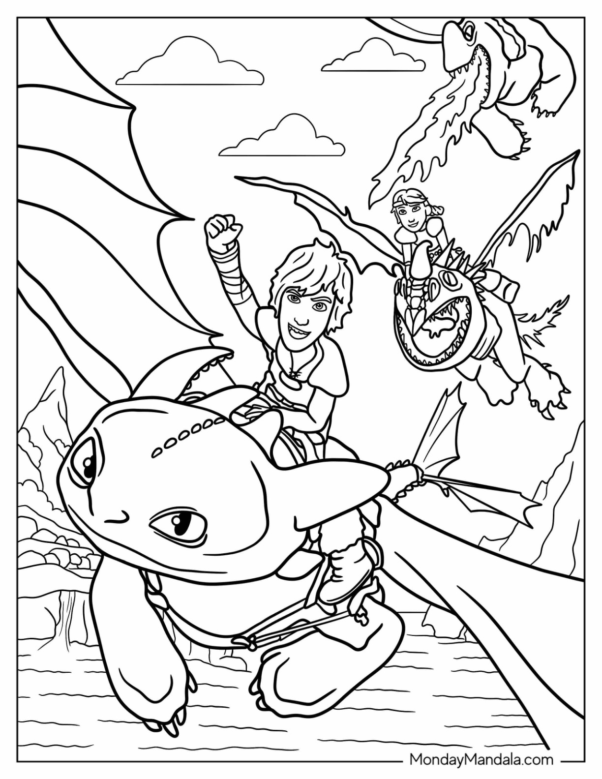 20 How To Train Your Dragon Coloring Pages Free PDFs 20 How To Train Your Dragon Coloring Pages Free PDFs
