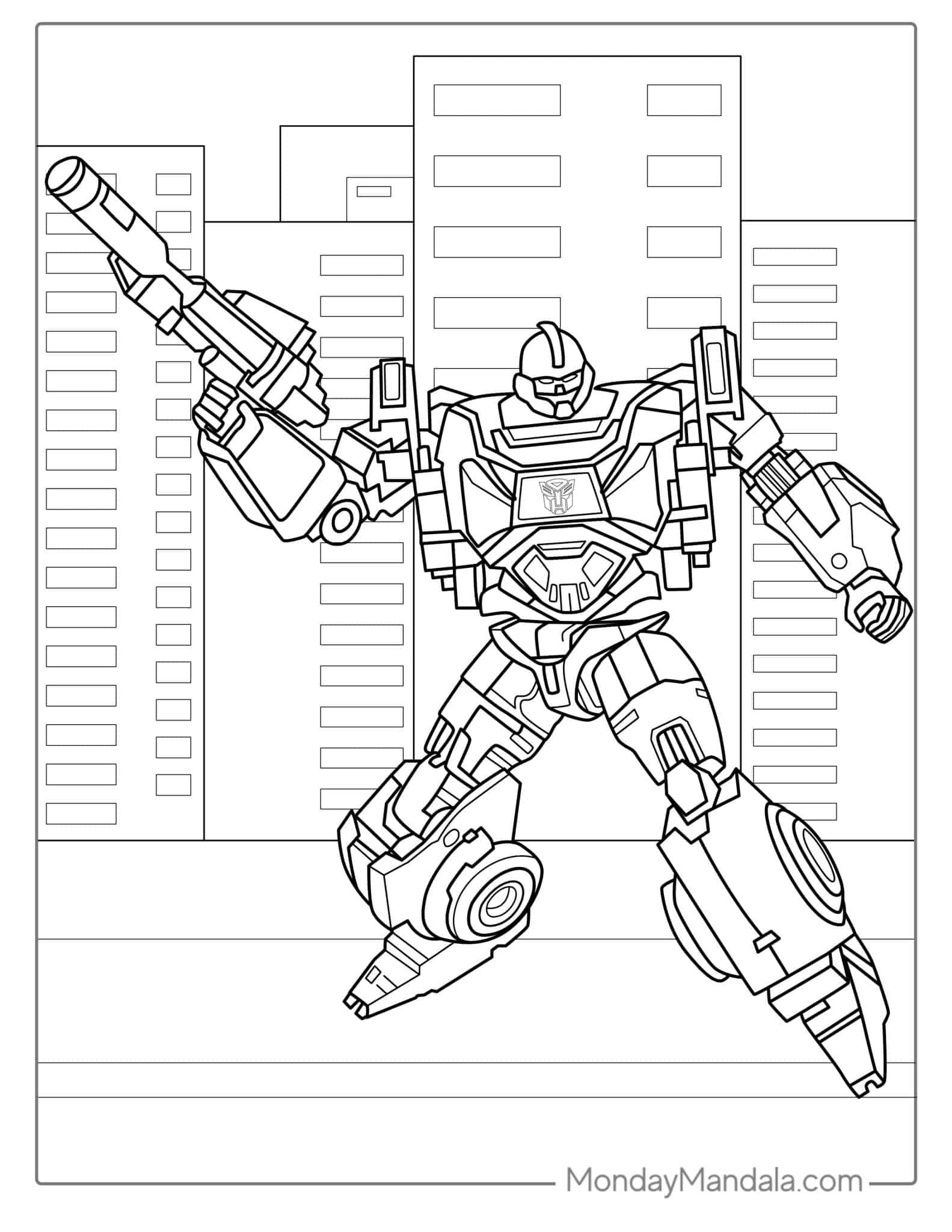 50 Transformers Coloring Pages (Free PDF Printables)