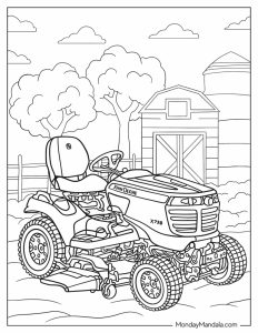 22 John Deere Coloring Pages (Free PDF Printables)