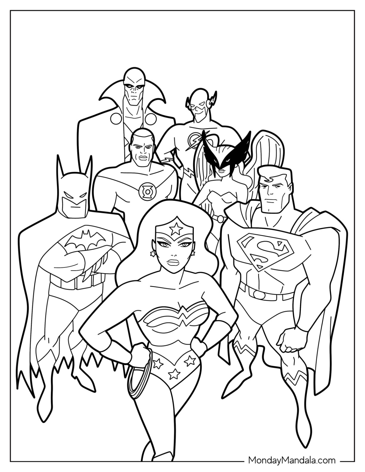 Dc Superhero Colouring Pages Dc Superhero Colouring Pages