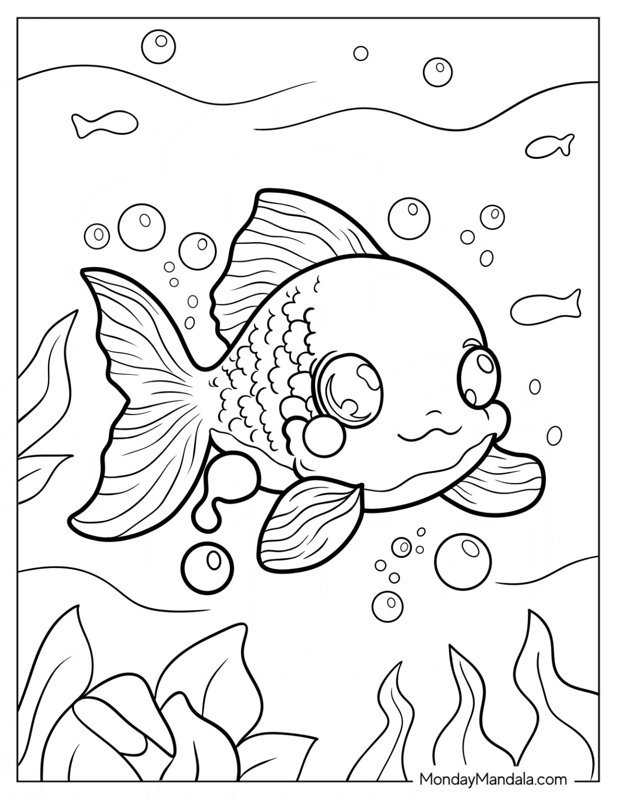 20 Goldfish Coloring Pages Free PDF Printables 20 Goldfish Coloring Pages Free PDF Printables