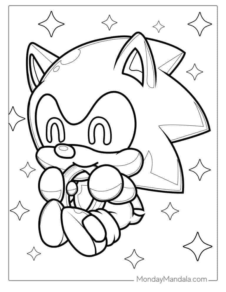 72 Sonic Coloring Pages Free PDF Printables 72 Sonic Coloring Pages Free PDF Printables