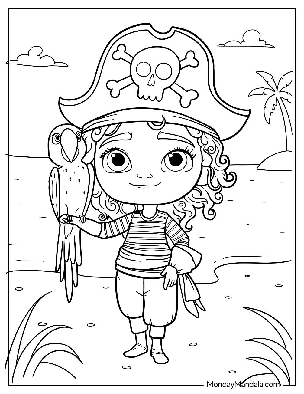 Pirate Coloring Pages For Kindergarten Pirate Coloring Pages For Kindergarten