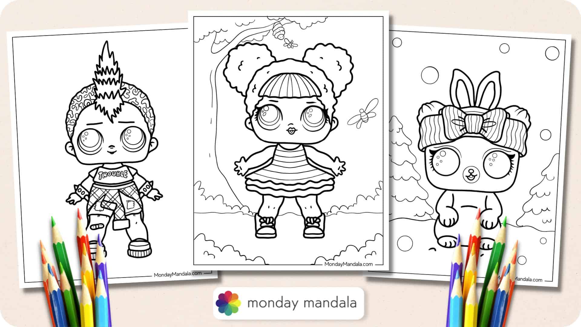 Lol Pet Colouring Pages - Free Colouring Pages