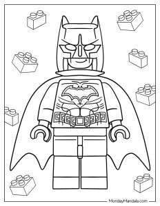30 Lego Batman Coloring Pages (Free PDF Printables)