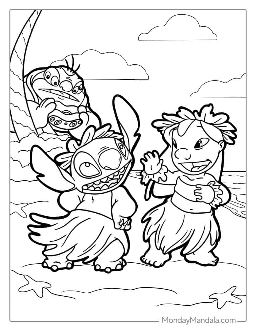 Lilo and Stitch Dancing with Jumba