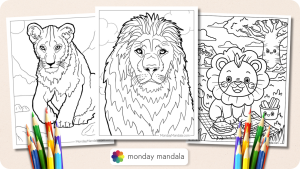 39 Lion Coloring Pages (Free PDF Printables)