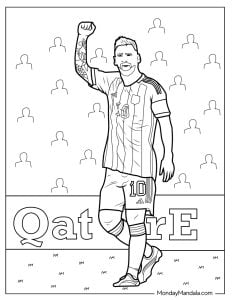 38 Lionel Messi Coloring Pages (Free PDF Printables)