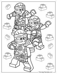 20 Lego Ninjago Coloring Pages (Free PDF Printables)