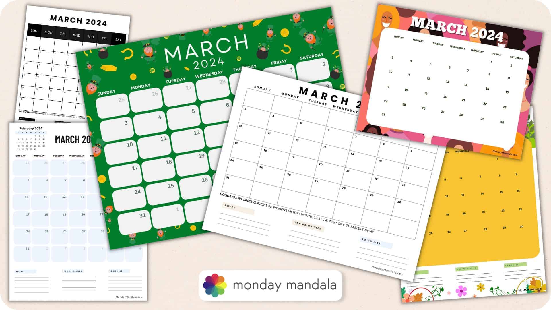 2024 Holidays Calendar List Printable Ncaa Casi Martie