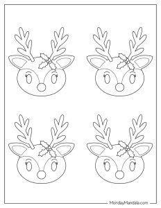 42 Reindeer Templates (Free PDF Printables)