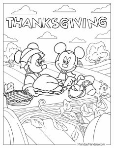 50 Thanksgiving Coloring Pages (Free PDF Printables)