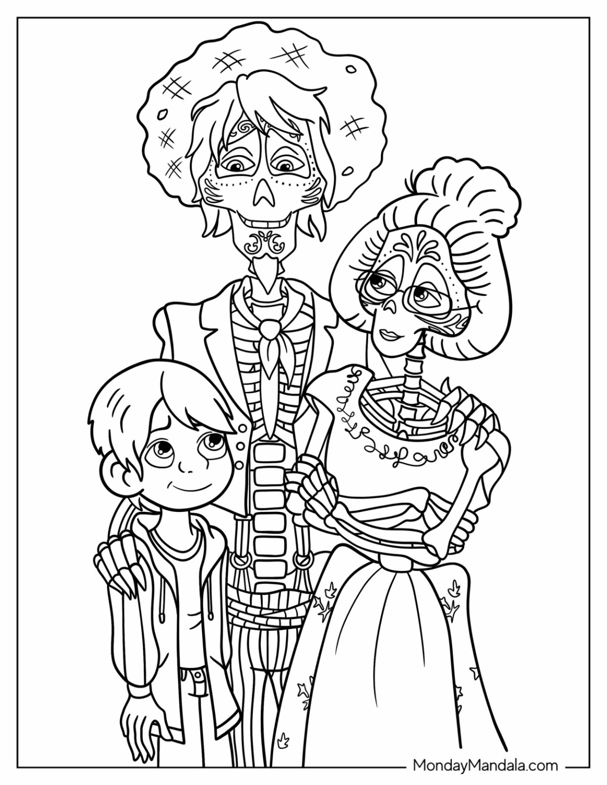 Coco Coloring Pages 2025 Coco Coloring Pages 2025
