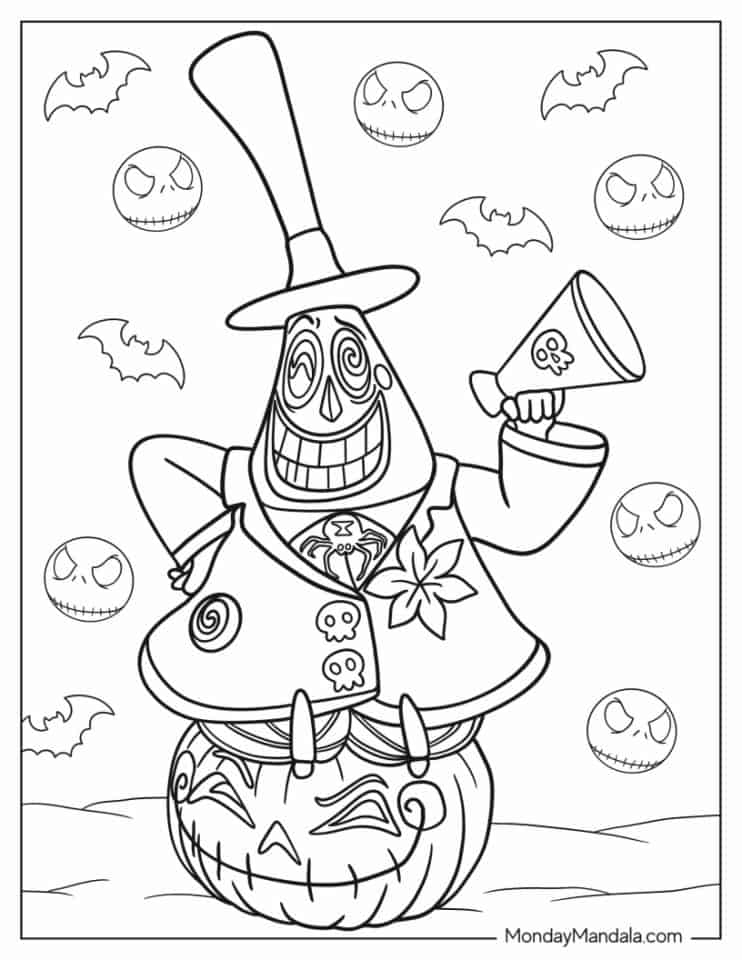 22-nightmare-before-christmas-coloring-pages-free-pdfs
