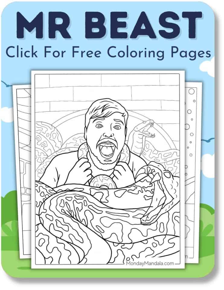 3,000 Coloring Pages For Boys (Free PDF Printables)