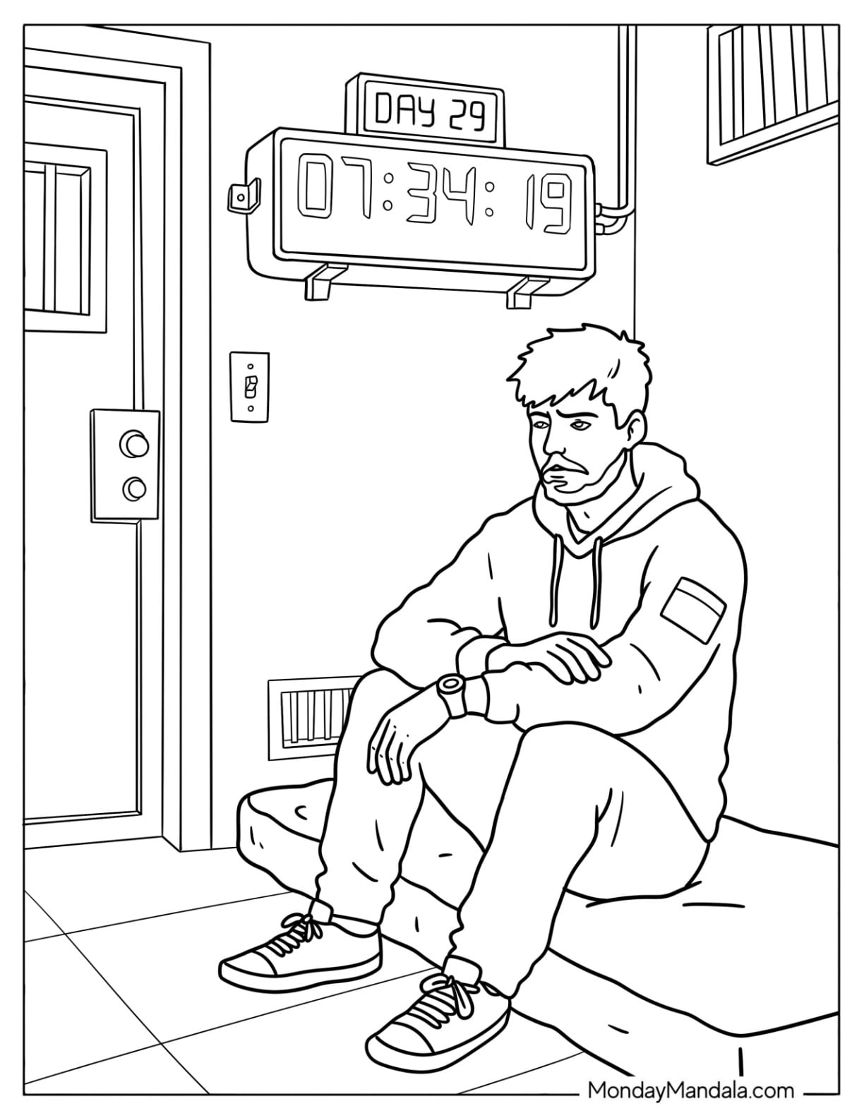 MrBeast Waiting Through a Timed Challenge