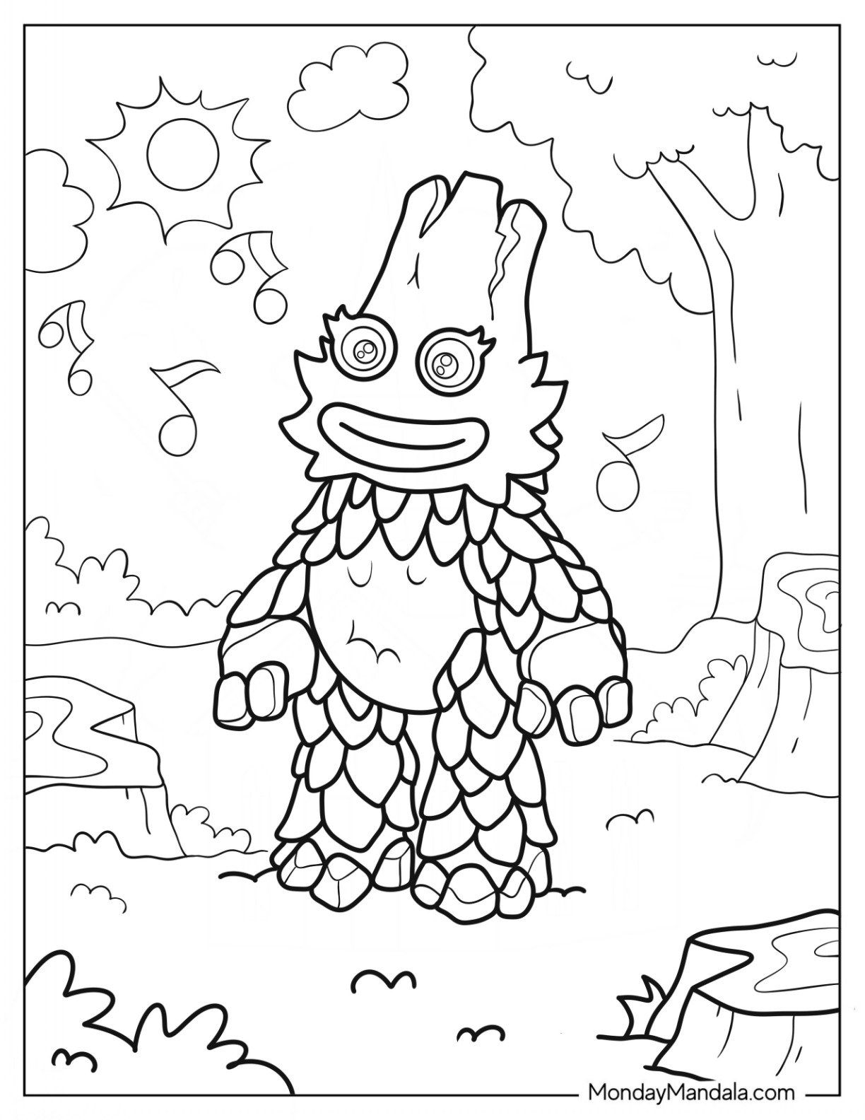 20 My Singing Monsters Coloring Pages Free Printables 20 My Singing Monsters Coloring Pages Free Printables