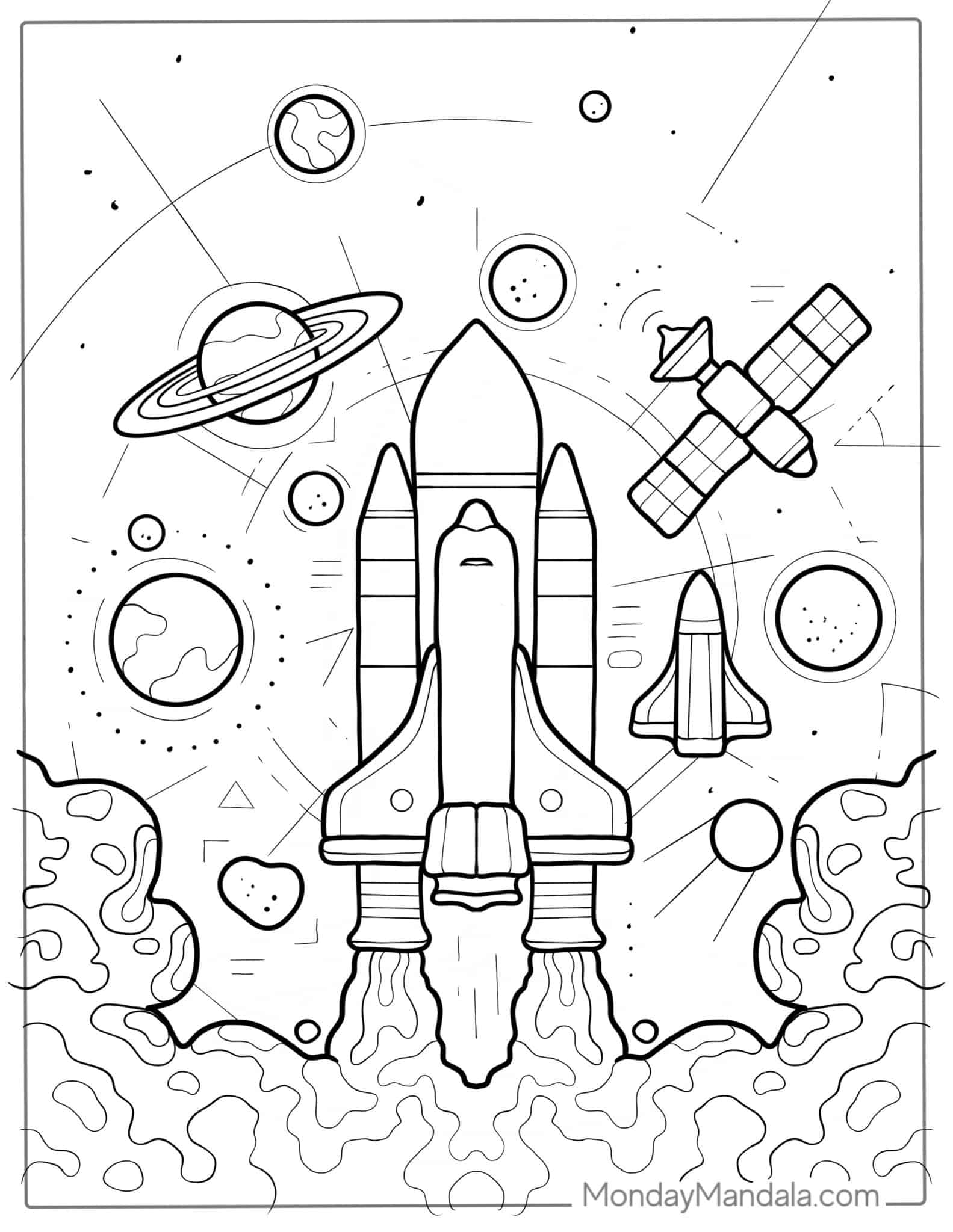 20 Solar System Coloring Pages (Free PDF Printables)