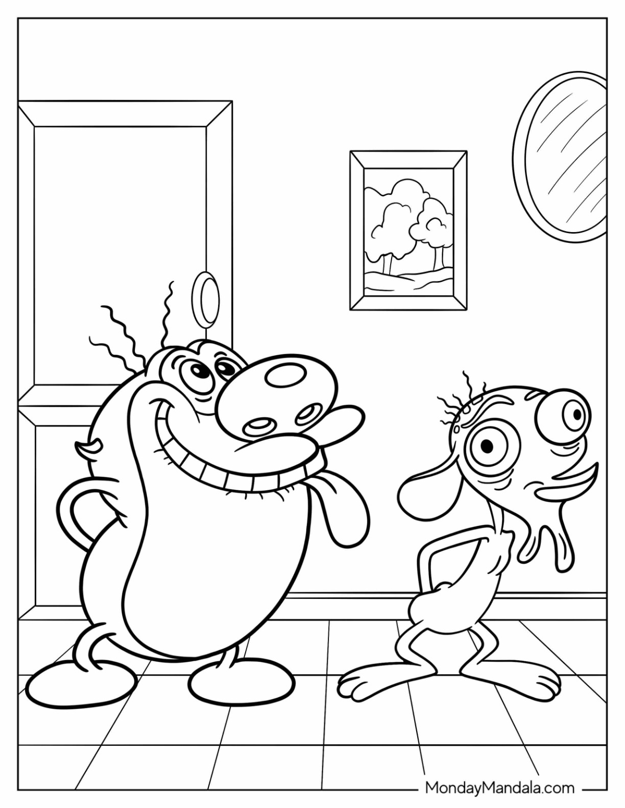 Cartoon Network Coloring Pages Cartoon Network Coloring Pages