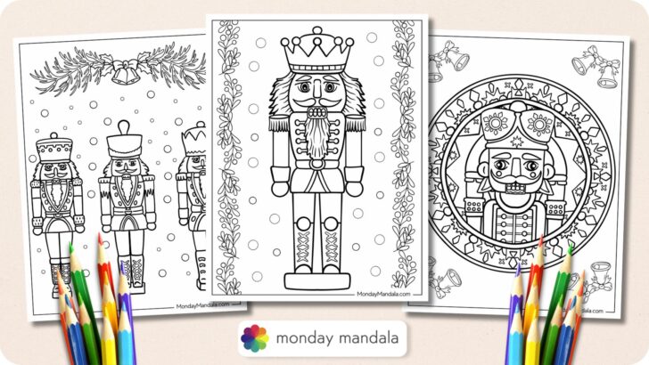 Nutcracker Coloring Pages Featured Image v2