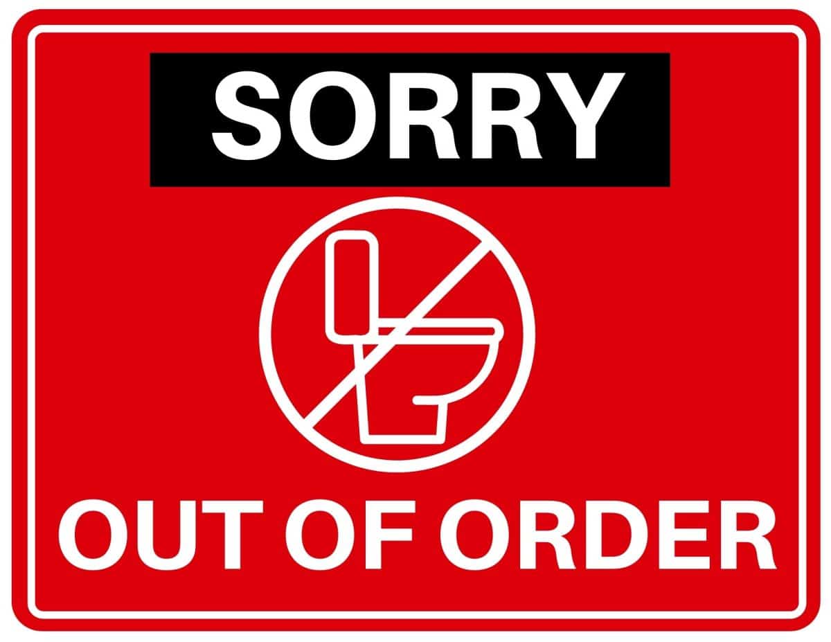 Out Of Order Signs (5 Free PDF Printables)