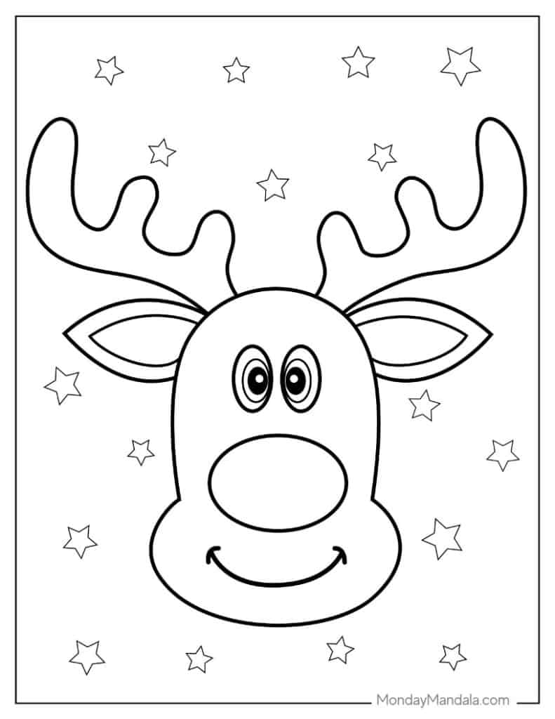 1,000 Christmas Coloring Pages (Free PDF Printables)