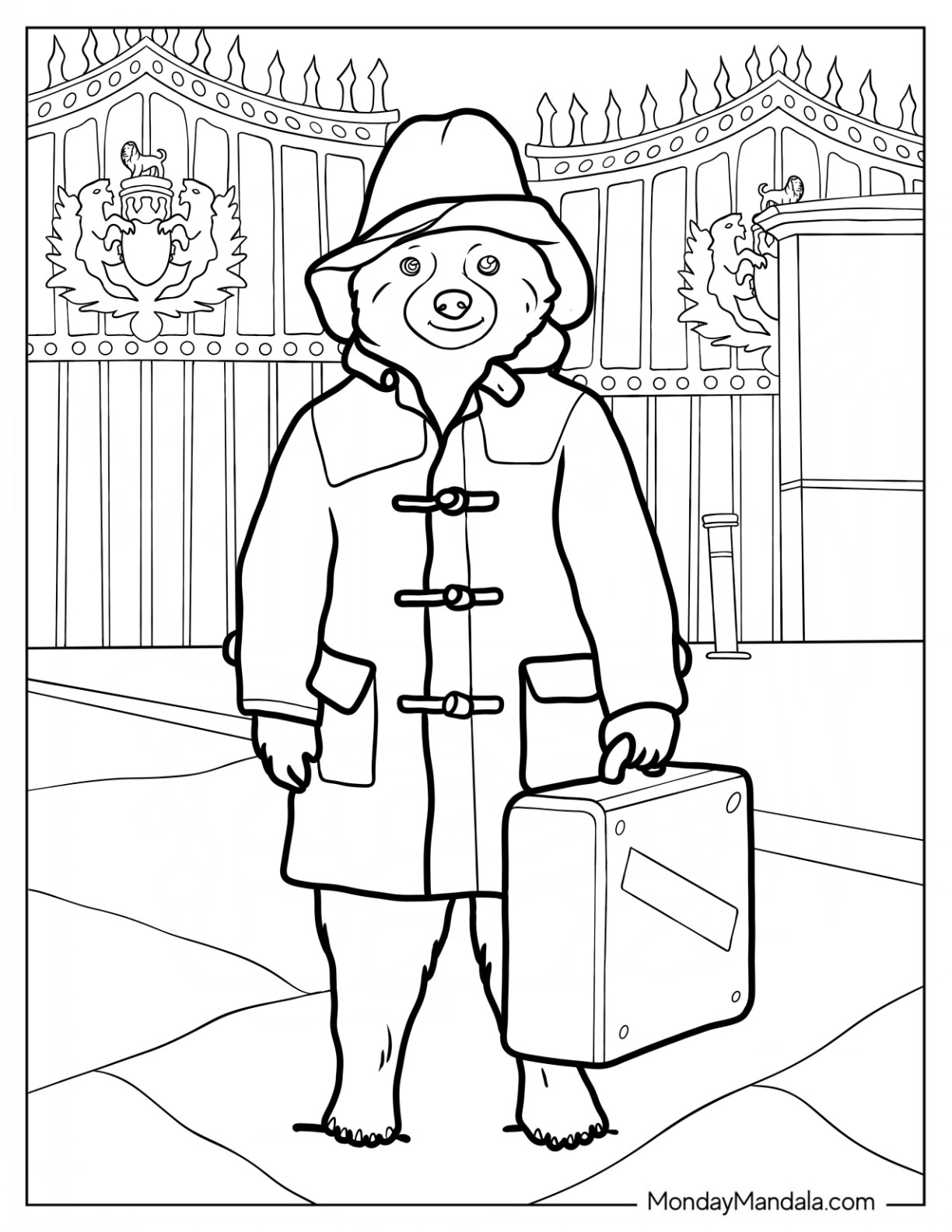 20 Paddington Coloring Pages Free PDF Printables 20 Paddington Coloring Pages Free PDF Printables