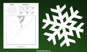 150 Paper Snowflake Templates (Free PDF Printables)