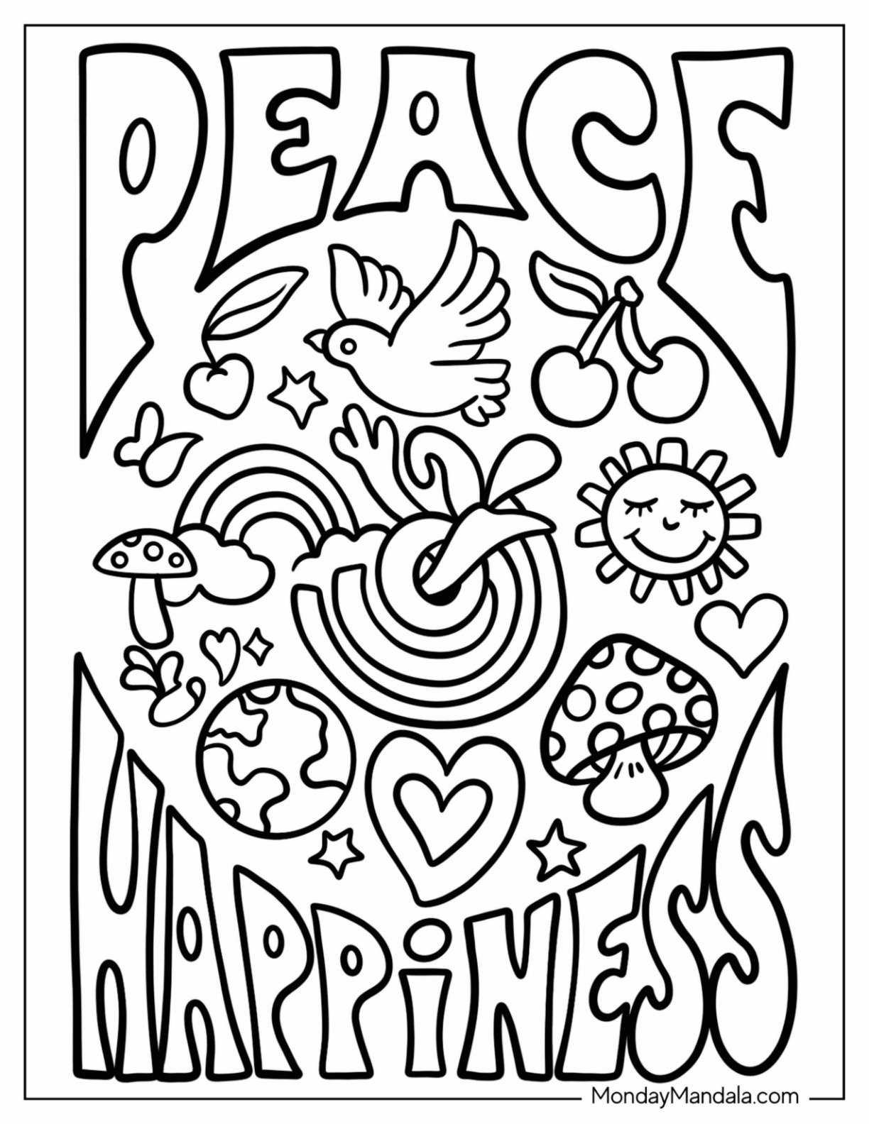 70s Coloring Pages For Kids 70s Coloring Pages For Kids