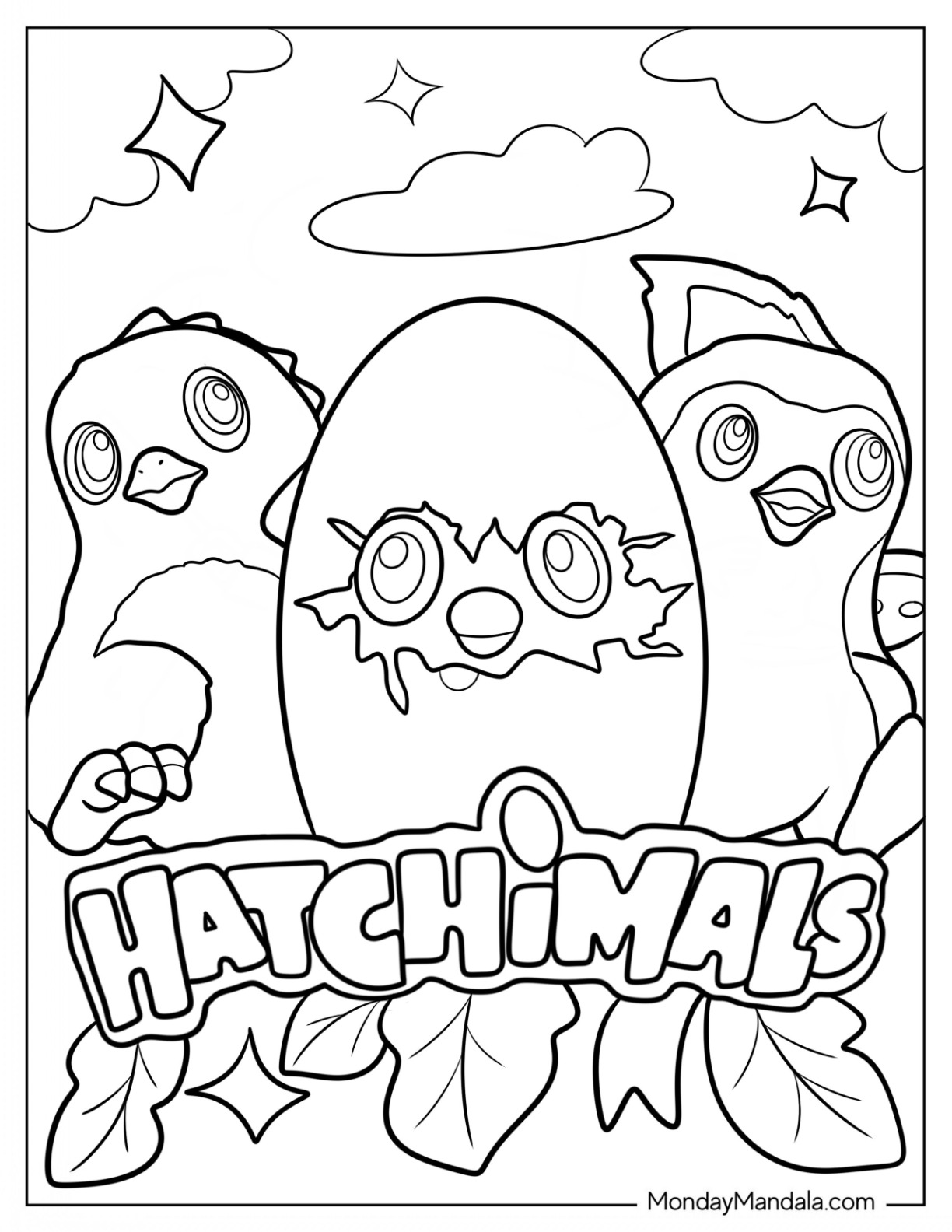 20 Hatchimals Coloring Pages Free PDF Printables 20 Hatchimals Coloring Pages Free PDF Printables