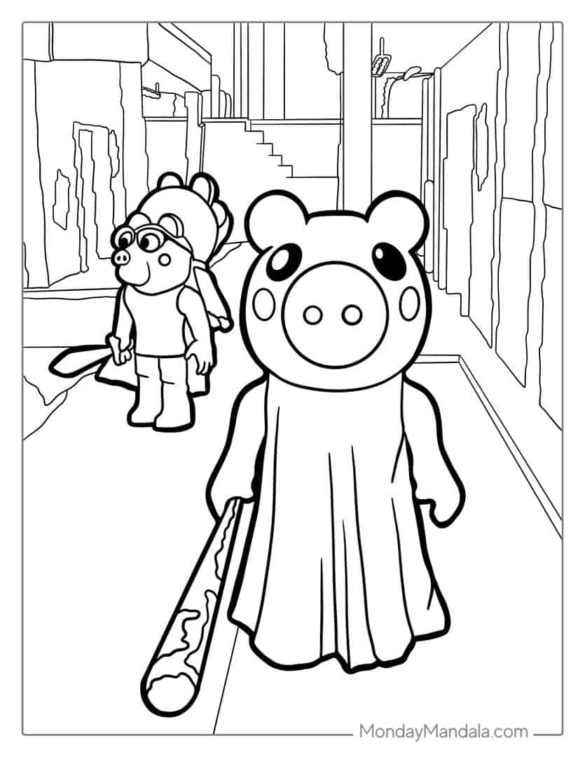 40 Roblox Coloring Pages (Free PDF Printables)