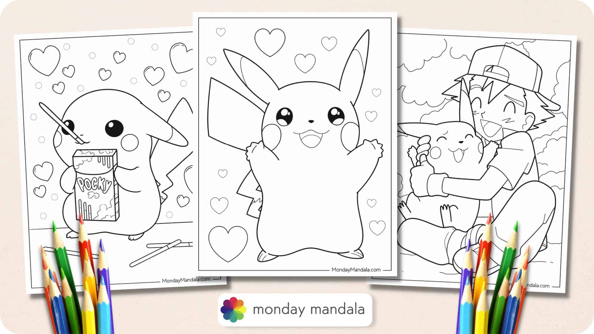 Pikachu and Ash Pikachu drawing, Pokemon sketch, Cute pokemon