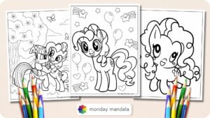 22 Pinkie Pie Coloring Pages (Free PDF Printables)