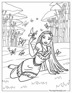 20 Pocahontas Coloring Pages (Free PDF Printables)