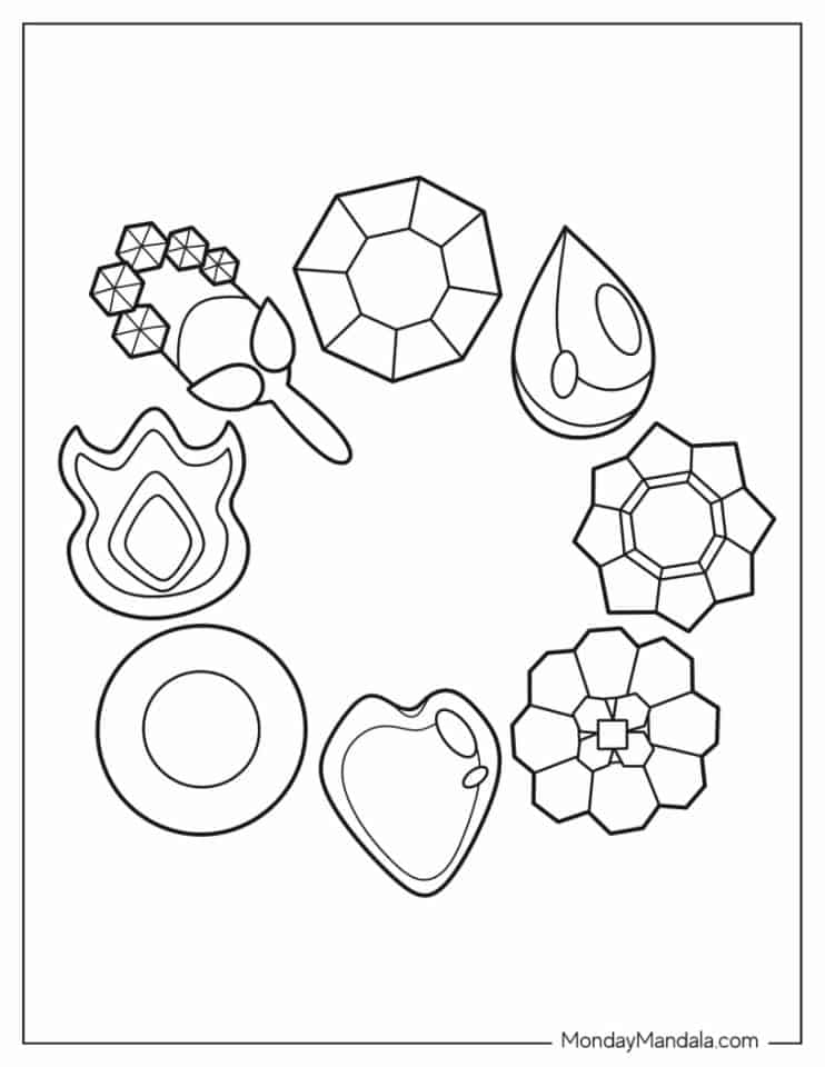 60 Pokemon Coloring Pages (Free PDF Printables) pikachu coloring