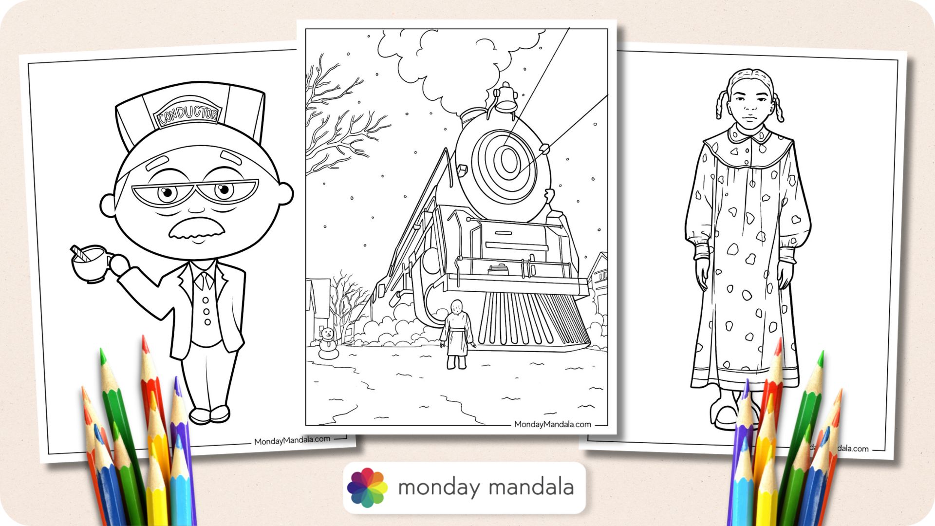 Polar Express Train Conductor Template 22 Polar Express Coloring Pages Polar Express Train Conductor Template 22 Polar Express Coloring Pages